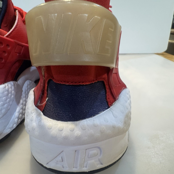 Nike Air Huarache Men’s Running Shoes Size:13 Red White Blue - Picture 12 of 14
